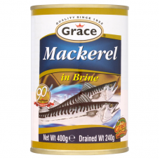 Grace Mackerel in Brine Chunky - 400g 