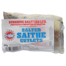 Sunshine Salted Saithe Cutlets 200g