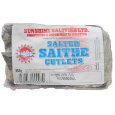Sunshine Salted Saithe Cutlets 350g